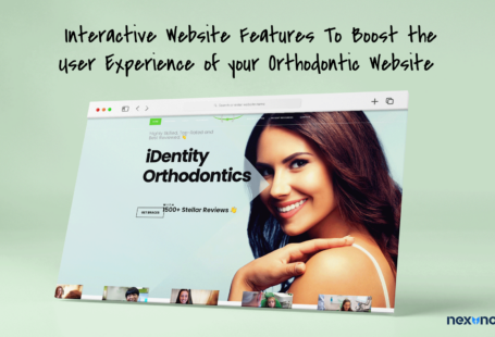 Interactive Orthodontic Website Features